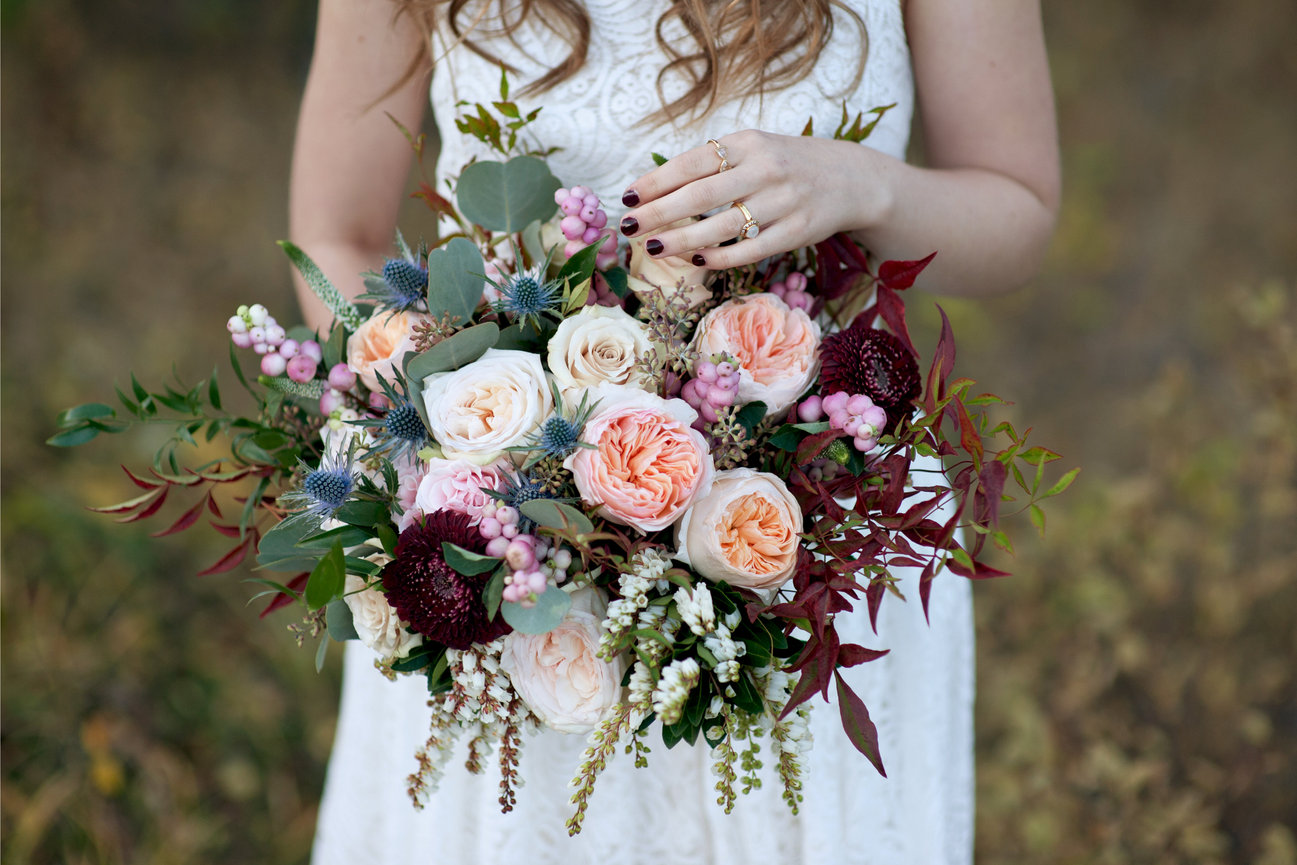 Garden Style Bridal Bouquet