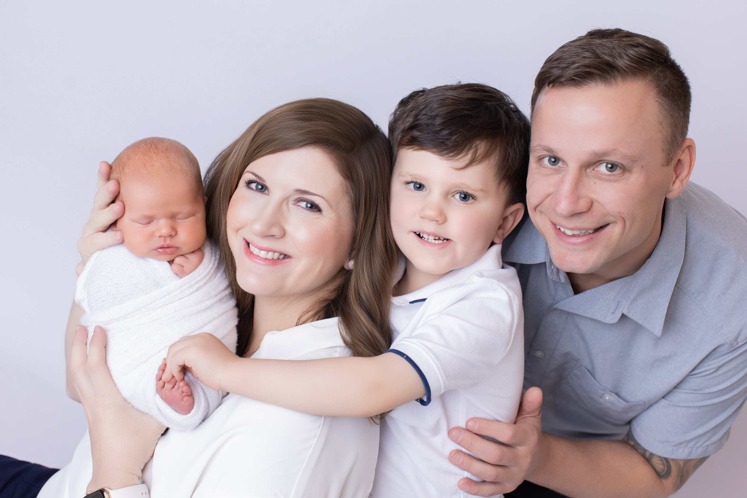 Calgary newborn photography white mauve and big brother love Newborn III session photo 18