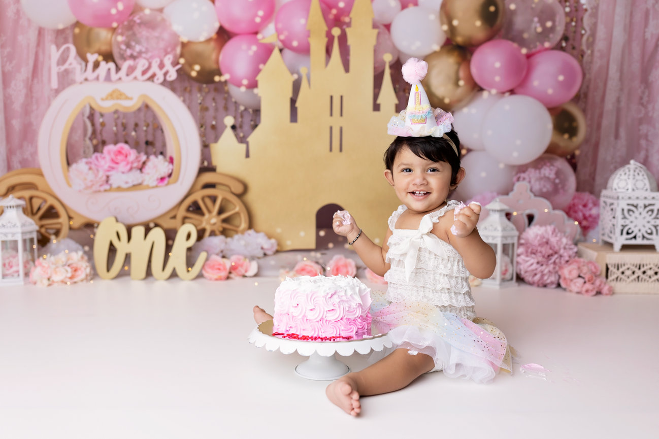 Johannesburg Cake Smash Photography – Sphesihle's Princess Themed Cake Smash